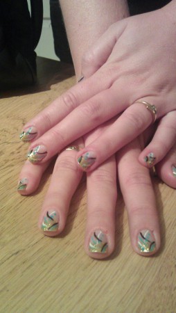 goude french met nailart